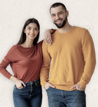 Man in green sweater